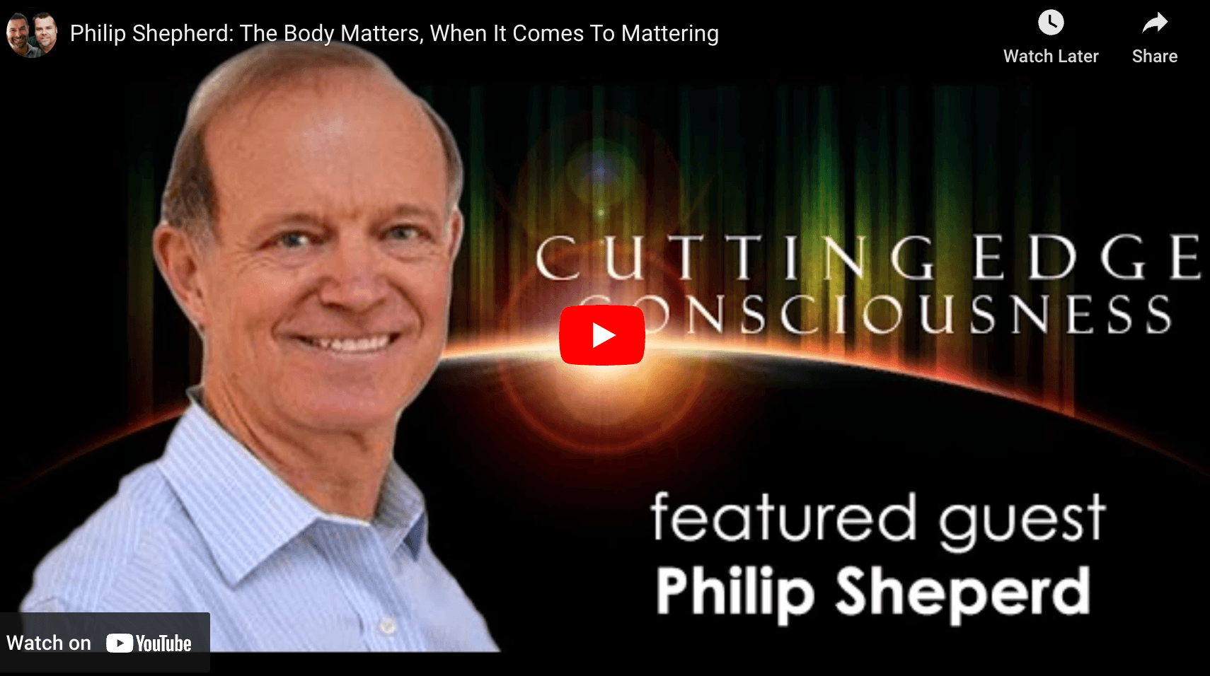 Cutting Edge Consciousness Interview - The Embodied Present Process
