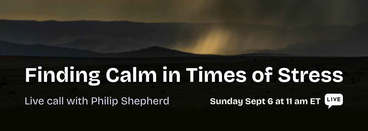 Finding Calm in Times of Stress - The Embodied Present Process
