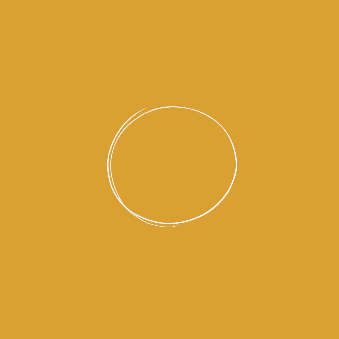 Yellow square with white circle