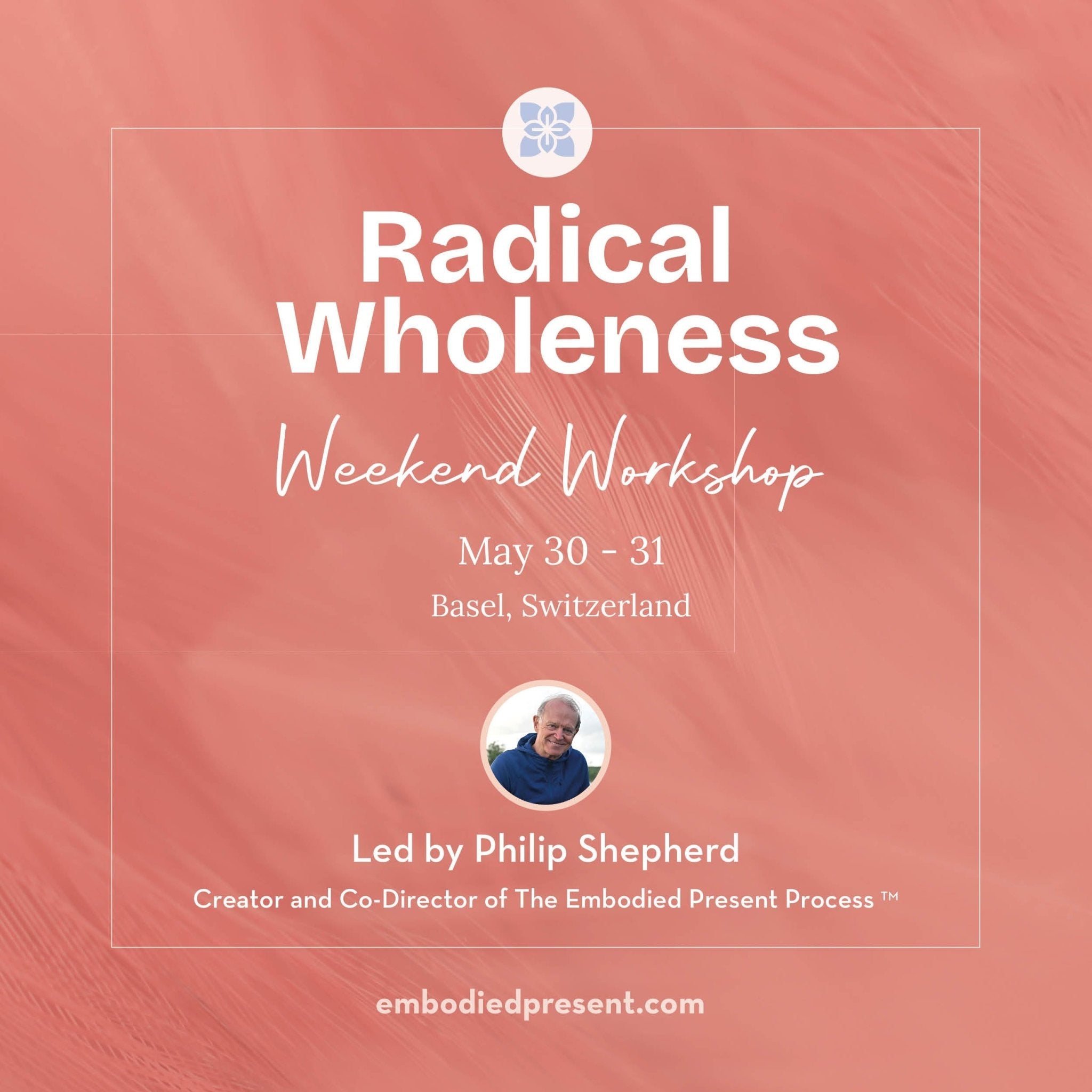 Radical Wholeness Weekend Workshop: Basel, Switzerland - The Embodied Present Process