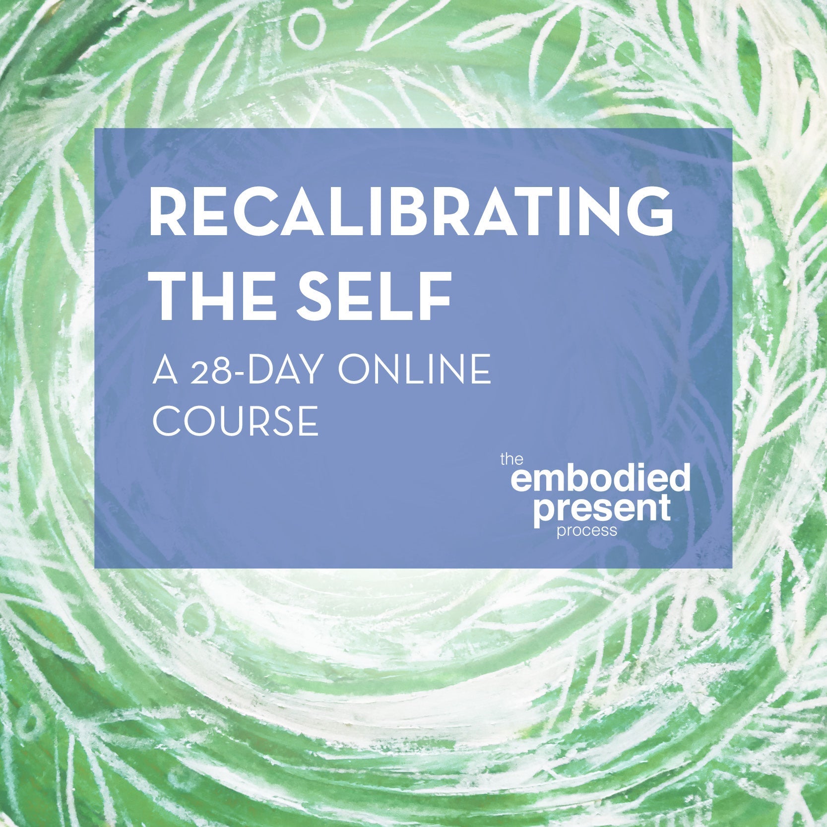 Recalibrating the Self: 28 - day course - The Embodied Present Process